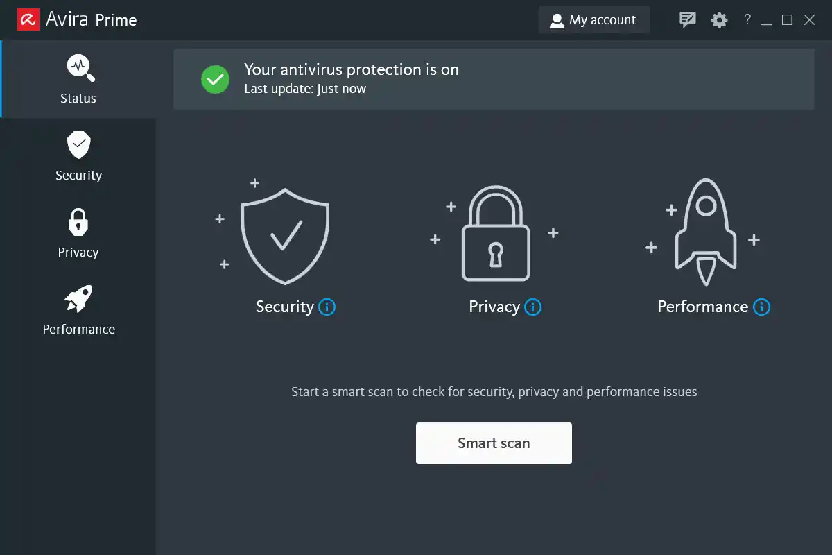 برنامج افيرا Avira Antivirus يقوم بفحص ملفات الكمبيوتر للكشف عن الفيروسات والبرامج الضارة وإزالتها