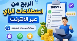 استطلاعات الرأي والربح من الإنترنت في الخليج العربي