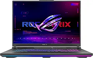 لابتوب ASUS ROG Strix G18 (2025) مقاس 18 بوصة مع شاشة FHD+ 144Hz ومعالج AMD Ryzen 9 8940HX وبطاقة NVIDIA GeForce RTX 5050 لابتوب ASUS ROG Strix G18 (2025) مقاس 18 بوصة مع شاشة FHD+ 144Hz ومعالج AMD Ryzen 9 8940HX وبطاقة NVIDIA GeForce RTX 5050